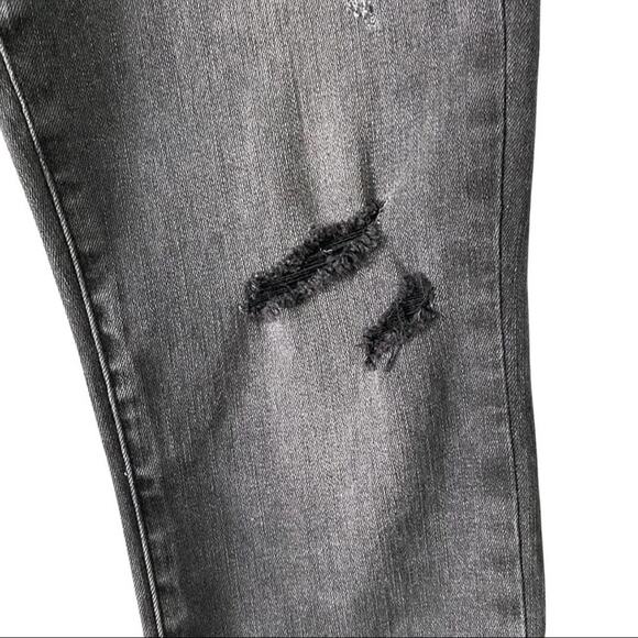 NWT Pistola Aline Highrise Skinny Distressed Jeans Nero 28 - Picture 8 of 14